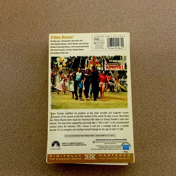 Grease - 20th Anniversary Edition- on VHS - Picture 2 of 6